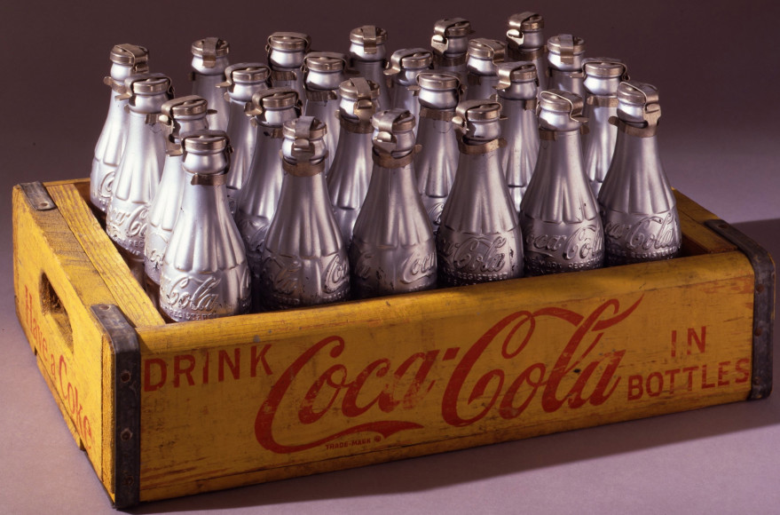 Andy Warhol Silver Coke Bottles